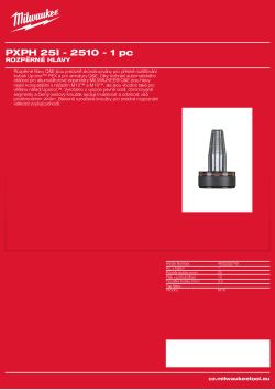MILWAUKEE Expander heads 4932352749 A4 PDF