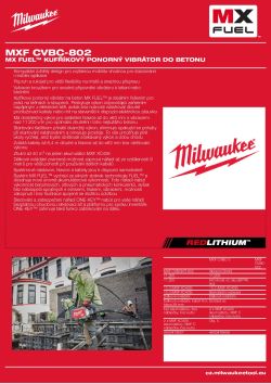 MILWAUKEE MXF CVBC 4933501758 A4 PDF