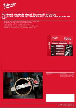 MILWAUKEE Metal: Torch with carbide teeth 4932492653 A4 PDF