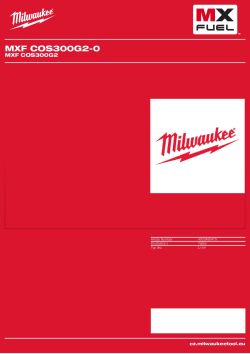 MILWAUKEE MXF COS300G2 4933480479 A4 PDF