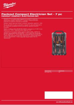 MILWAUKEE Packout Compact Electrician Set 4932493599 A4 PDF