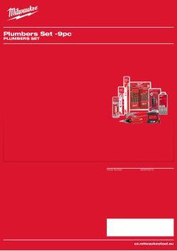 MILWAUKEE Plumbers Set 4932430576 A4 PDF