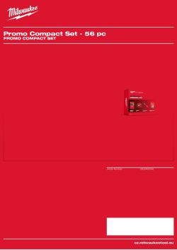 MILWAUKEE Promo Compact Set 4932492094 A4 PDF