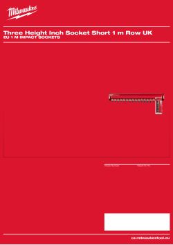 MILWAUKEE EU 1 m impact sockets 4932479145 A4 PDF