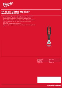MILWAUKEE Tri-lobe Screwdrivers 4932471805 A4 PDF