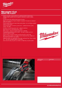 MILWAUKEE Metal snips 4932478224 A4 PDF