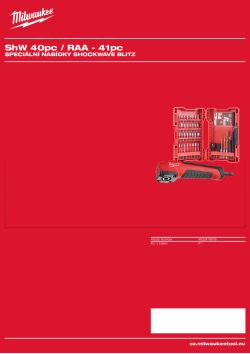 MILWAUKEE Shockwave promotions 4932478906 A4 PDF