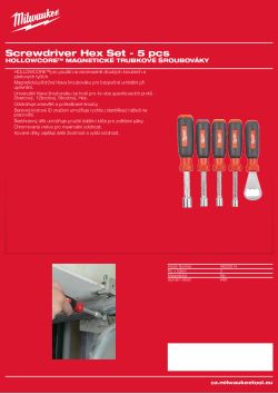 MILWAUKEE Hollowcore Nut Drivers 48229514 A4 PDF