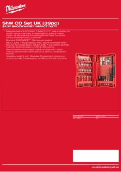 MILWAUKEE SHOCKWAVE™ IMPACT DUTY sada bitů 39 ks 4932472059 A4 PDF