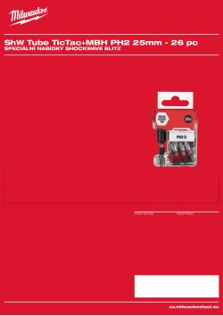 MILWAUKEE Shockwave promotions 4932479856 A4 PDF