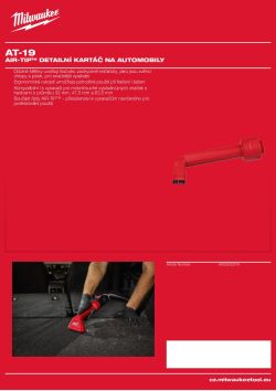 MILWAUKEE AIR-TIP™ detailní kartáč na automobily 4932502378 A4 PDF