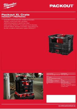 MILWAUKEE PACKOUT™ přepravka XL 4932499348 A4 PDF