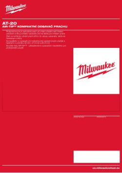 MILWAUKEE AIR-TIP™ kompaktní odsavač prachu 4932502379 A4 PDF