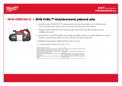 MILWAUKEE M18 CBS125 M18 FUEL™ hlubokořezná pásová pila 4933447150 A4 PDF