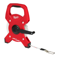 MILWAUKEE Dlouhé měřící pásmo ze skelného laminátu 60 m/ 200 ft 48225360
