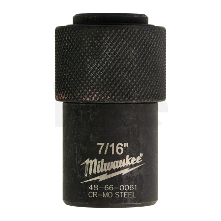 MILWAUKEE Adaptér: z ½″ čtvercového na <fraction d="16" n="7"/>″ 11mm šestihran. Pro <fraction d="16" n="7"/>″ hadovité a příkle