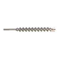 MILWAUKEE Čtyřbřité vrtáky SDS-Max MX4 52 x 570 4932352799