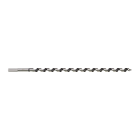 MILWAUKEE Spirálovité vrtáky do dřeva AD 16 x 460 mm 4932363692