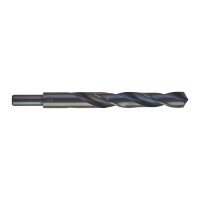 MILWAUKEE HSS DIN 338 Rollforged Drill Bits With Reduced Shank 4932373328