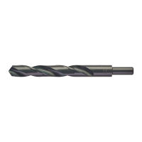MILWAUKEE HSS DIN 338 Rollforged Drill Bits With Reduced Shank 4932373330
