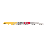 MILWAUKEE Wood: Fast and clean cutting blades 4932430141