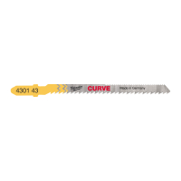 MILWAUKEE Wood: Curve cutting blades 4932430143