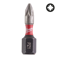 MILWAUKEE Šroubovací bity ShW PZ1 25mm-25ks 4932430861