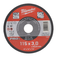MILWAUKEE CutWSC 41/115X3 PRO+ řezný kotouč - 1ks 4932451491
