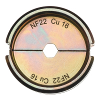 MILWAUKEE Krimpovací čelisti NF22 Cu 16 4932451733