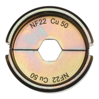 MILWAUKEE Krimpovací čelisti NF22 Cu 50 4932451736