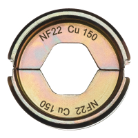 MILWAUKEE Krimpovací čelisti NF22 Cu 150 4932451740