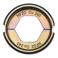 MILWAUKEE Krimpovací čelisti NF22 Cu 240 4932451742