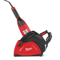 MILWAUKEE Ochrana proti prachu pro řezání - DEC 230  k Ø 180 - 230 mm AG 22, nastavení hloubky klíče od 5 - 60 mm. Řezací vodítk