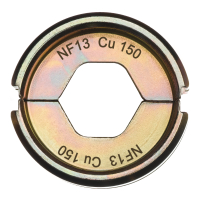 MILWAUKEE Krimpovací čelisti NF13 Cu 150 4932459460