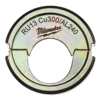 MILWAUKEE Krimpovací čelisti RU13 Cu300/AL240 4932459492