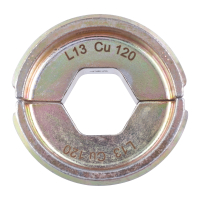 MILWAUKEE Krimpovací čelisti L13 Cu 120 4932464506
