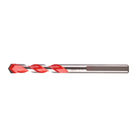 MILWAUKEE Vrtáky do betonu Premium - upínací stopka s 3 ploškami HDB 8 x 100 mm 4932471182
