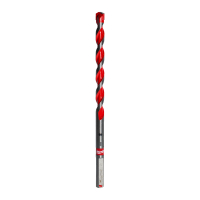MILWAUKEE Vrtáky do betonu Premium - upínací stopka s 3 ploškami HDB 8 x 150 mm 4932471183