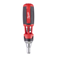 MILWAUKEE 9 v 1 kompaktní ráčnový multibitový šroubovák - univerzální 4932471598
