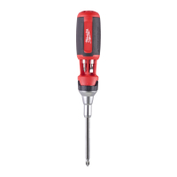 MILWAUKEE 9 v 1 kompaktní ráčnový multibitový šroubovák - univerzální 4932471598