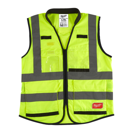 MILWAUKEE Výstražná vesta s vysokou viditelností Premium žlutá - L/XL 4932471896