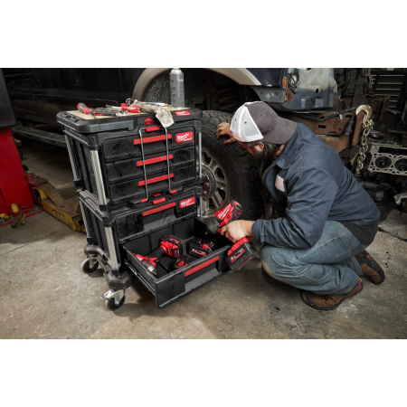 MILWAUKEE Packout box se 2 zásuvkami  4932472129