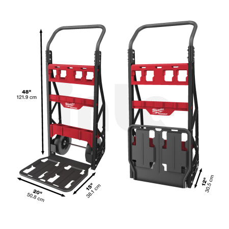 MILWAUKEE Packout 2 Wheeled Cart Dvoukolový vozík PACKOUT 4932472131