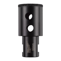 MILWAUKEE Diamantový vrták pro suché vrtání M14 Diamond Max ∅ 32 x 68 mm 4932478279