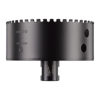 MILWAUKEE Diamantový vrták pro suché vrtání M14 Diamond Max ∅ 102 x 68 mm 4932478287