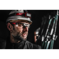 MILWAUKEE Enhanced Safety Glasses Čiré ochranné brýle - odolné proti poškrábání a zamlžování - 1 kus 4932478763