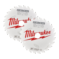 MILWAUKEE set pilových kotoučů Dřevo 190 x 24T/24T-2ks 4058546375980
