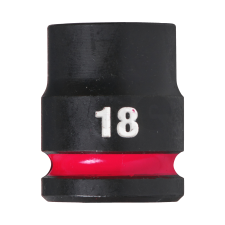 MILWAUKEE Průmyslová hlavice Shockwave 1/2" HEX 18mm krátká 4932480312