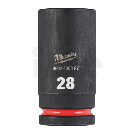 MILWAUKEE Průmyslové hlavice Shockwave 3/4" HEX 28mm dlouhé 4932480387