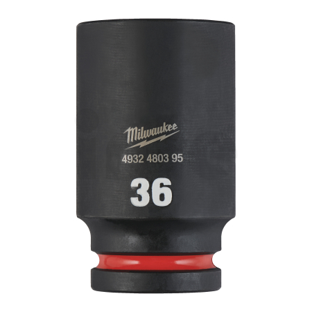MILWAUKEE Průmyslové hlavice Shockwave 3/4" HEX 36mm dlouhé 4932480395